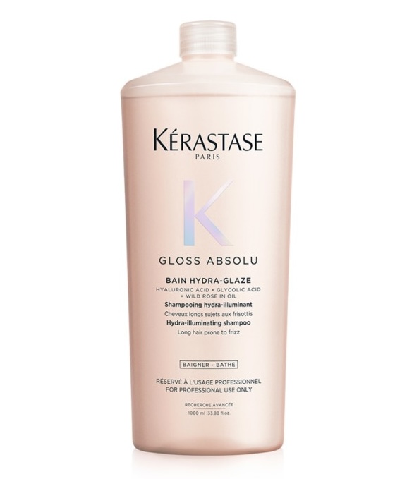 Kérastase Gloss Absolu Bain Hydra-Glaze 1000 мл профессиональный шампунь для гладкости и сияния волос купить оптом