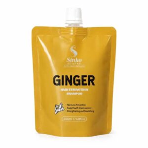 Профессиональный шампунь Sinko Styling Ginger Hair Strengthen Shampoo с экстрактом имбиря, 200 мл